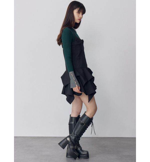 MURUA「フレアスリーブアクセントニット」|ニット・セーター|