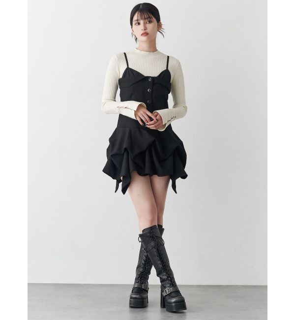 MURUA「フレアスリーブアクセントニット」|ニット・セーター|