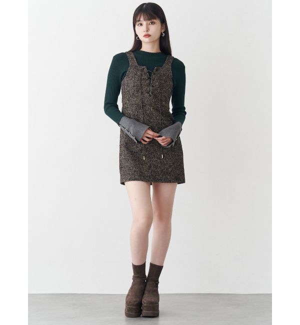 MURUA「フレアスリーブアクセントニット」|ニット・セーター|