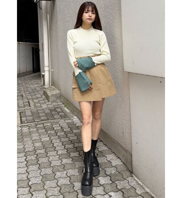 MURUA「フレアスリーブアクセントニット」|ニット・セーター|