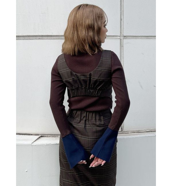 MURUA「フレアスリーブアクセントニット」|ニット・セーター|