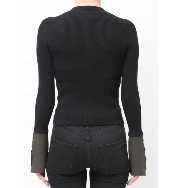 MURUA「フレアスリーブアクセントニット」|ニット・セーター|