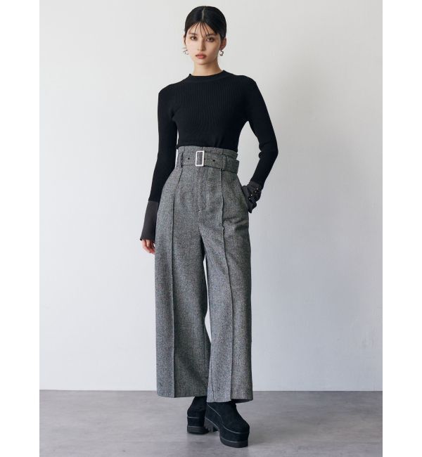 MURUA「フレアスリーブアクセントニット」|ニット・セーター|