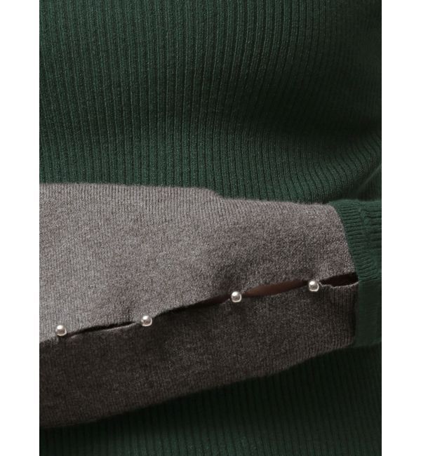 MURUA「フレアスリーブアクセントニット」|ニット・セーター|