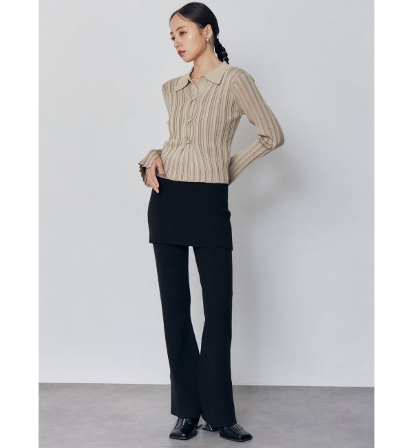 MURUA「フロントピンチニット」|ニット・セーター|