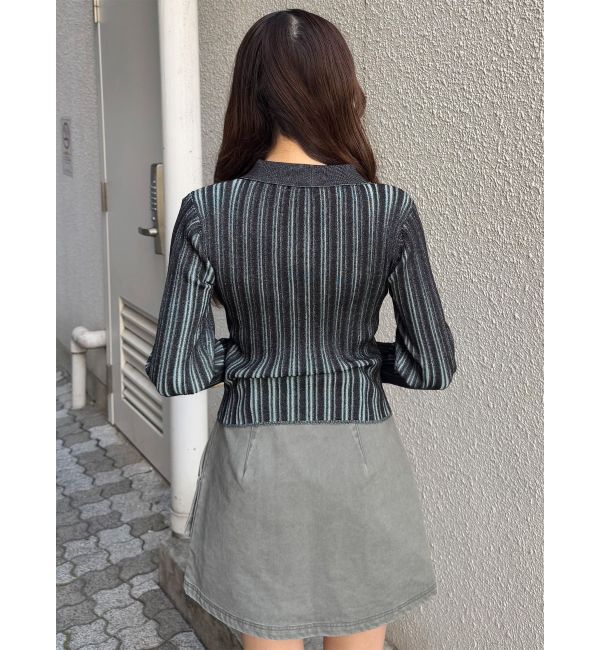 MURUA「フロントピンチニット」|ニット・セーター|