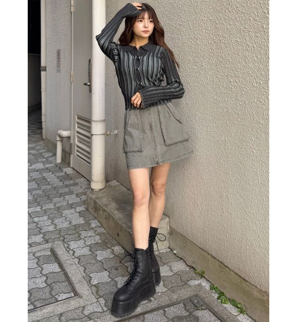 MURUA「フロントピンチニット」|ニット・セーター|