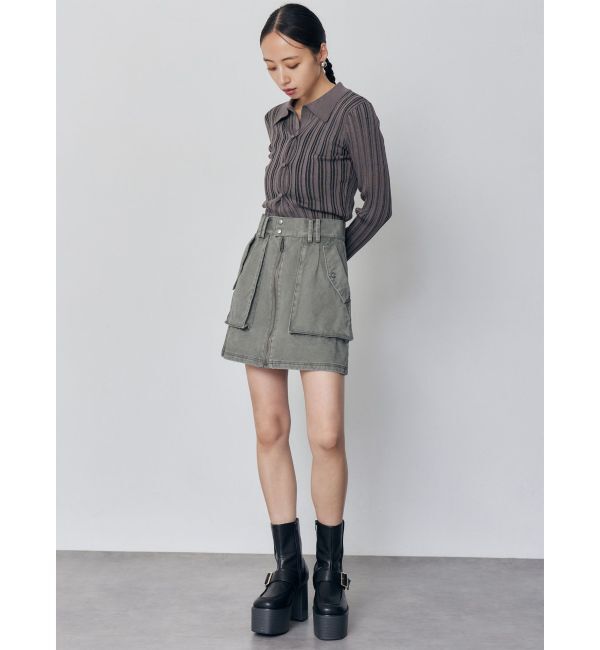 MURUA「フロントピンチニット」|ニット・セーター|