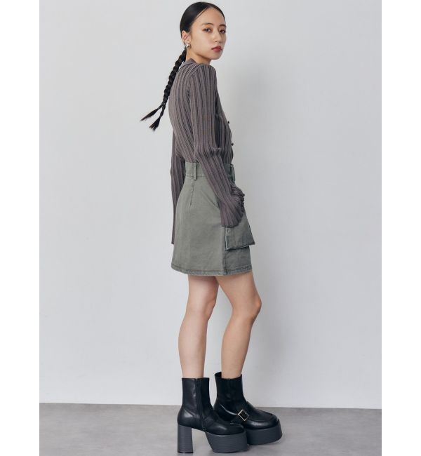 MURUA「フロントピンチニット」|ニット・セーター|