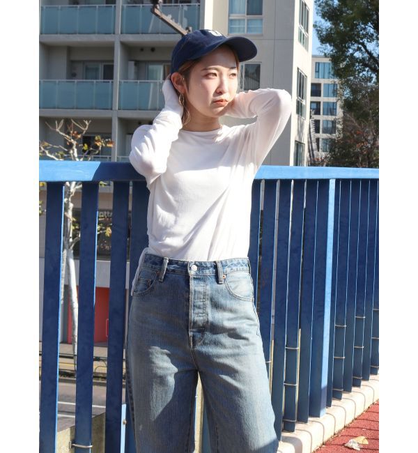 Ungrid「サイドオープンロングスリーブTee」|Tシャツ・カットソー|