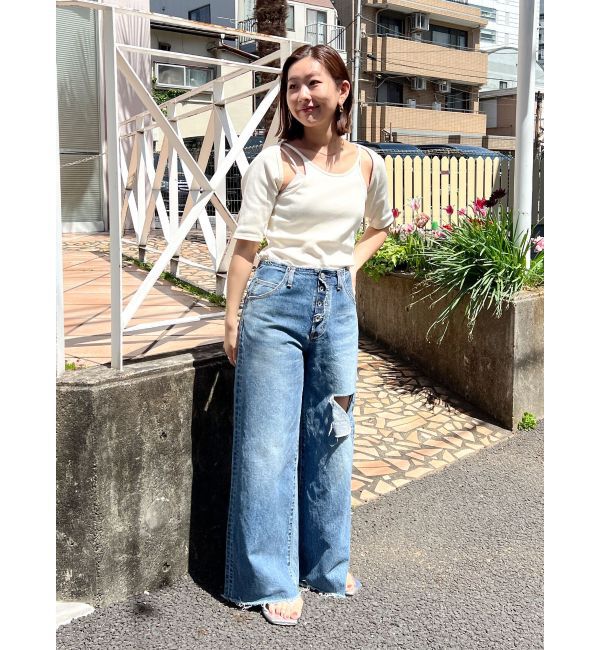 Ungrid「キャミデザインアンサンブル」|Tシャツ・カットソー|