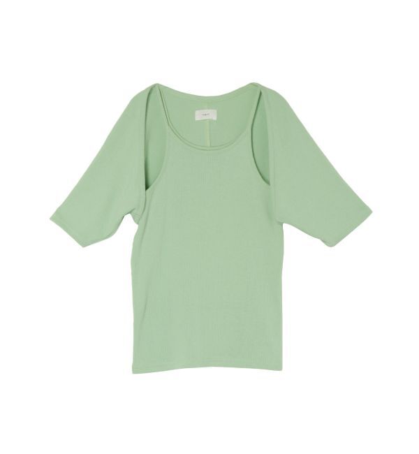 Ungrid「キャミデザインアンサンブル」|Tシャツ・カットソー|