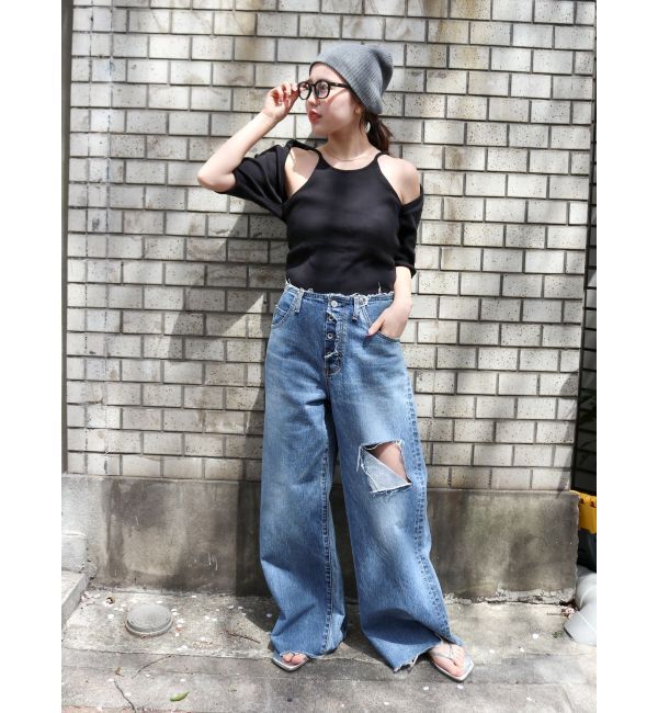 Ungrid「キャミデザインアンサンブル」|Tシャツ・カットソー|