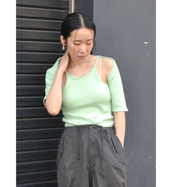 Ungrid「キャミデザインアンサンブル」|Tシャツ・カットソー|