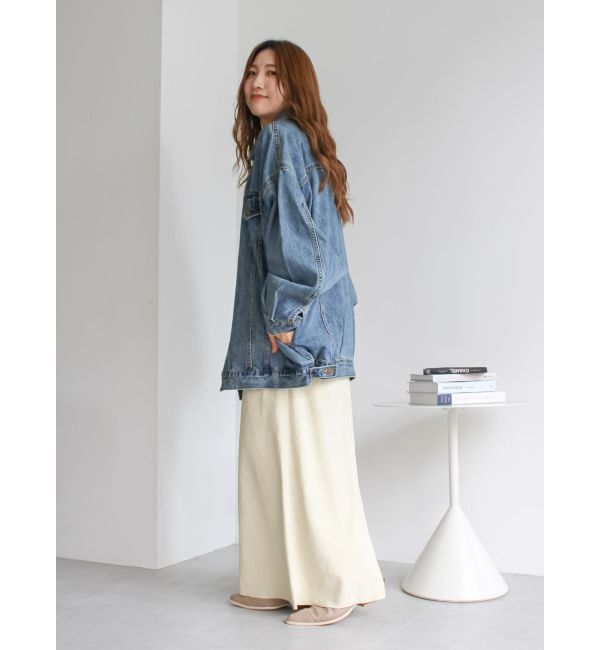 Ungrid「ビッグシルエットデニムジャケット」|デニムジャケット|