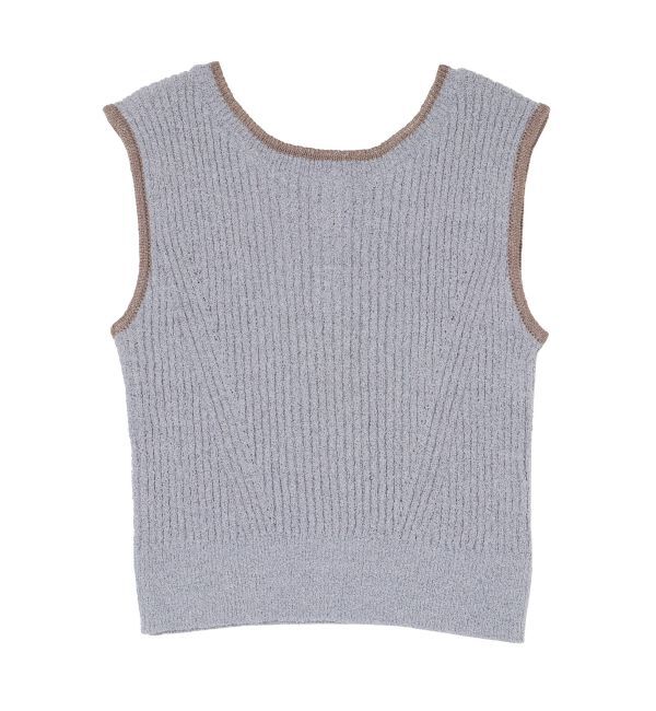 LAGUNAMOON「ミニマルメランジニットプルオーバー」|ニット・セーター|