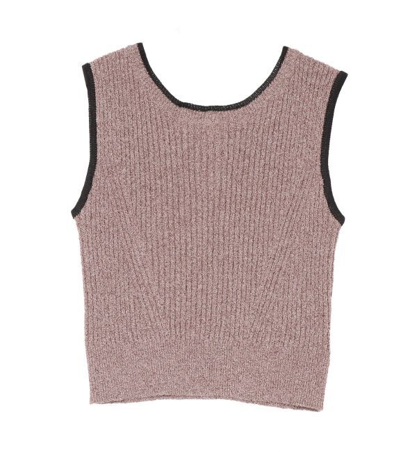 LAGUNAMOON「ミニマルメランジニットプルオーバー」|ニット・セーター|