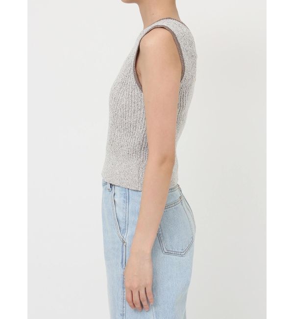 LAGUNAMOON「ミニマルメランジニットプルオーバー」|ニット・セーター|