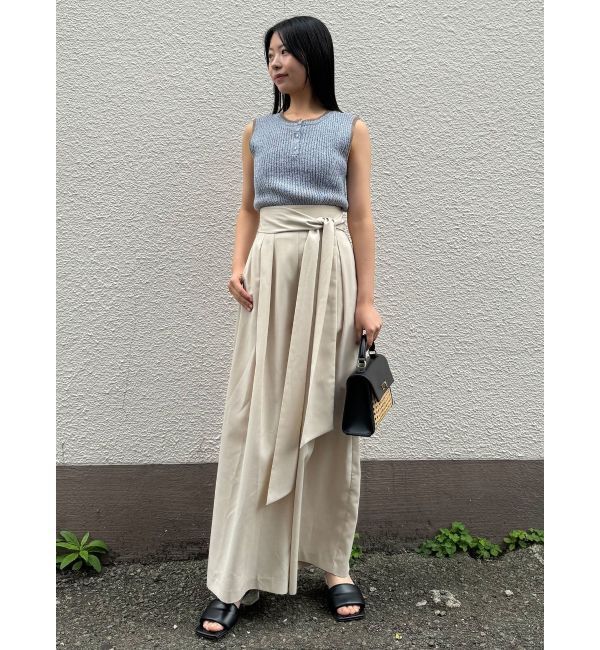 LAGUNAMOON「【追加生産】ミニマルメランジニットプルオーバー」|ニット・セーター|