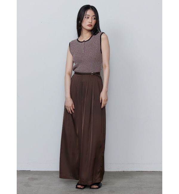 LAGUNAMOON「【追加生産】ミニマルメランジニットプルオーバー」|ニット・セーター|