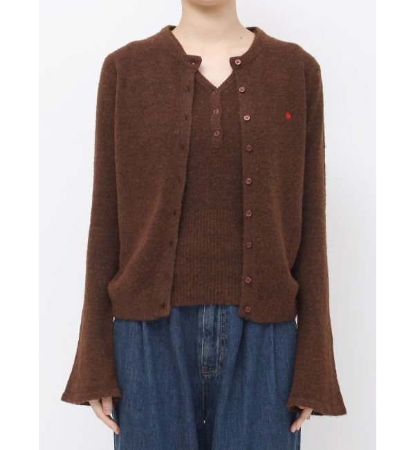 LAGUNAMOON「【POLO BCSコラボ】ヘアリーウールブレンドアンサンブル」|ニット・セーター|