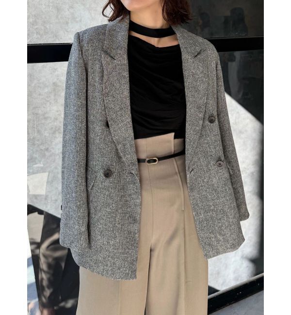 LAGUNAMOON「ドレープボウタイカットトップス」|Tシャツ・カットソー|ブラック