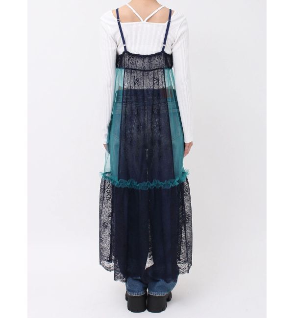 EVRIS「レースコンビロングキャミワンピース」|ワンピース|