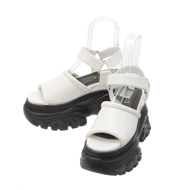 EVRIS「プラットフォームスニーカーサンダル」|サンダル|