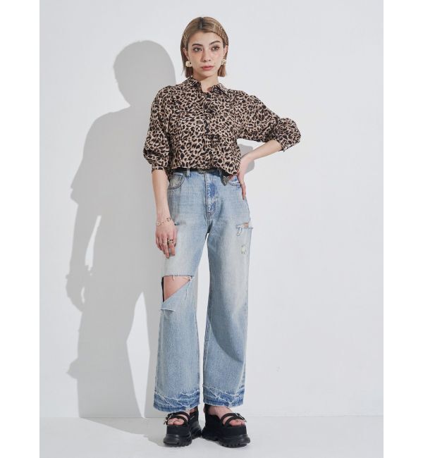 EVRIS「ビスチェSETアニマルショートシャツ」|シャツ・ブラウス|