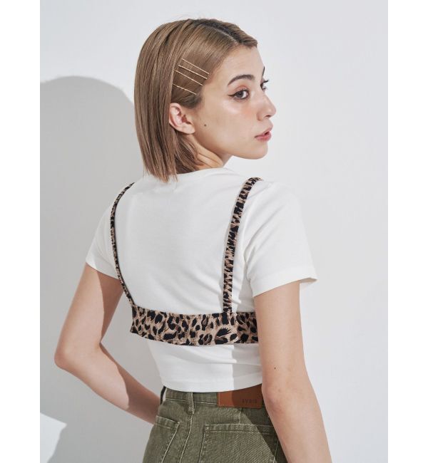 EVRIS「ビスチェSETアニマルショートシャツ」|シャツ・ブラウス|