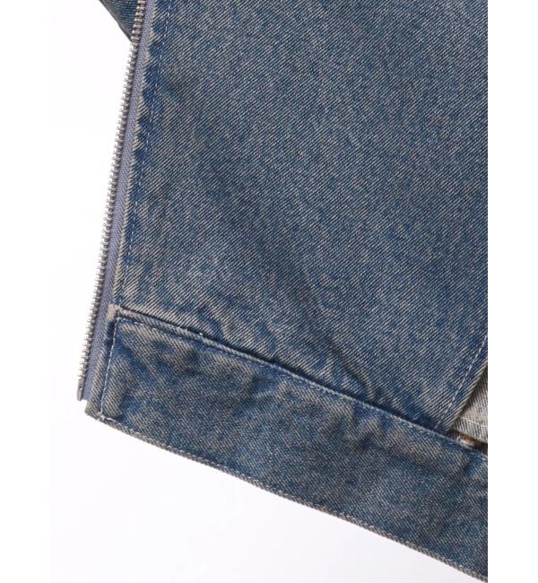 EVRIS「グラデーションデニムショートライダース【セットアップ着用可能】」|デニムジャケット|