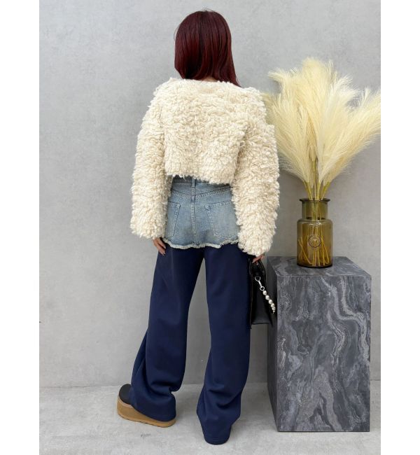 EVRIS「ドッキングスウェットデニムパンツ【セットアップ着用可能】」|デニム|