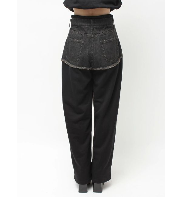 EVRIS「ドッキングスウェットデニムパンツ【セットアップ着用可能】」|デニム|