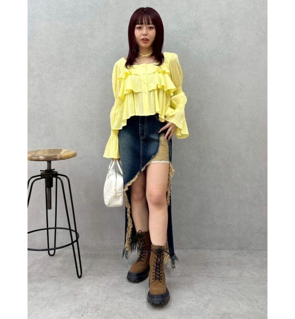 EVRIS「レースアップインソールワークブーツ」|ショートブーツ|