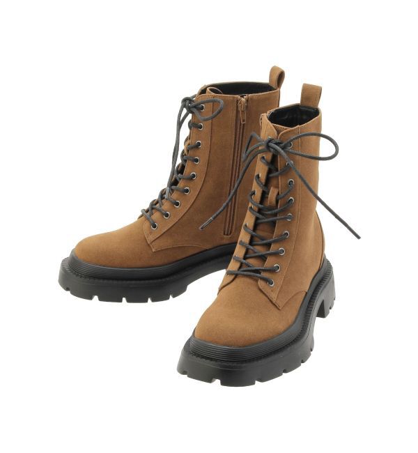 EVRIS「レースアップインソールワークブーツ」|ショートブーツ|