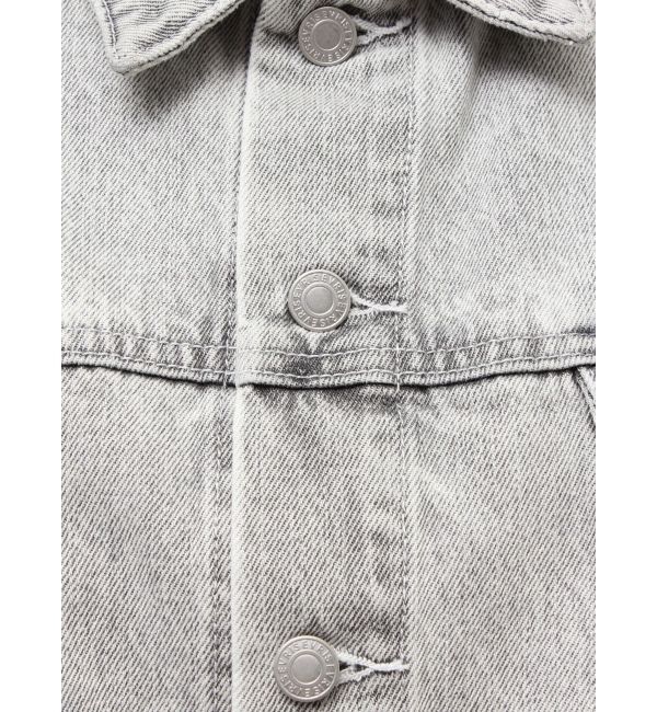 EVRIS「ヴィンテージライクカラーデニムブルゾン【セットアップ着用可能】」|デニムジャケット|