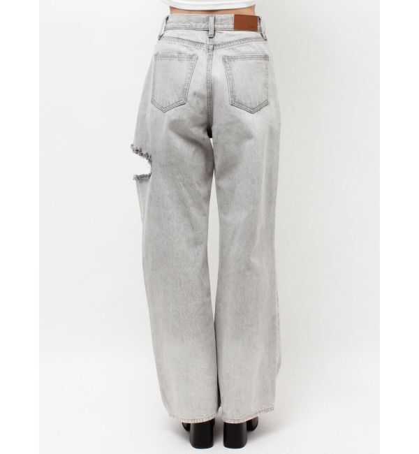 EVRIS「カットアウトワイドデニムパンツ【セットアップ着用可能】」|デニム|