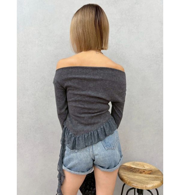 EVRIS「ヴィンテージライクカラーショートデニムパンツ【セットアップ着用可能】」|デニム|