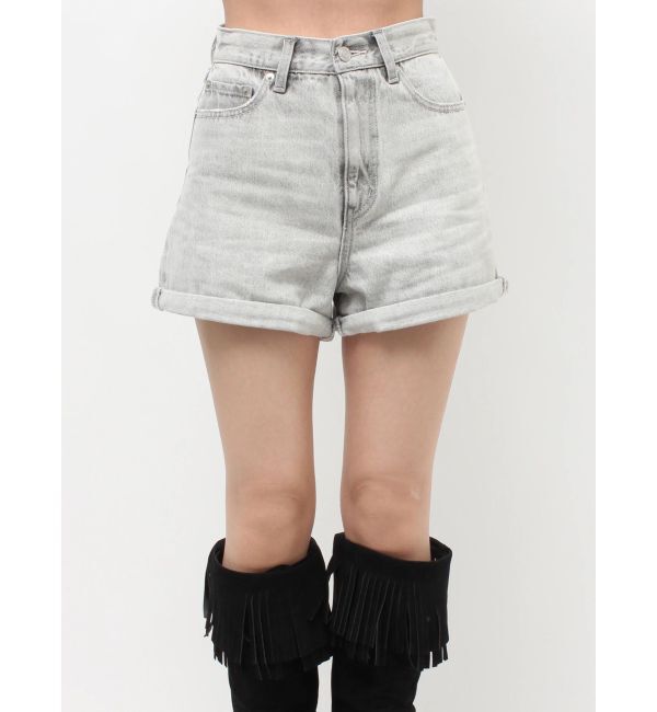 EVRIS「ヴィンテージライクカラーショートデニムパンツ【セットアップ着用可能】」|デニム|