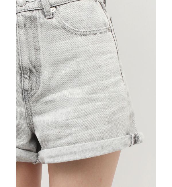 EVRIS「ヴィンテージライクカラーショートデニムパンツ【セットアップ着用可能】」|デニム|