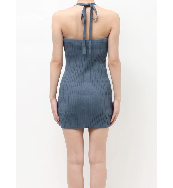 EVRIS「レイヤードホルターネックミニワンピース」|ワンピース|