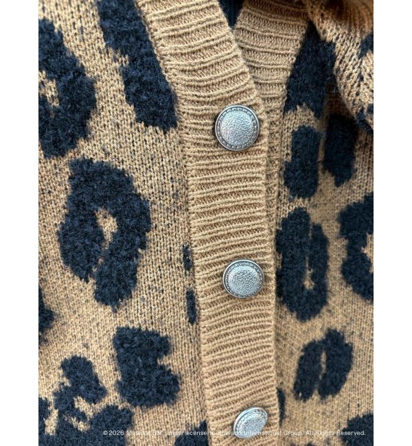 EVRIS「【ザ・ローリング・ストーンズ】Vネックカーディガン」|カーディガン|