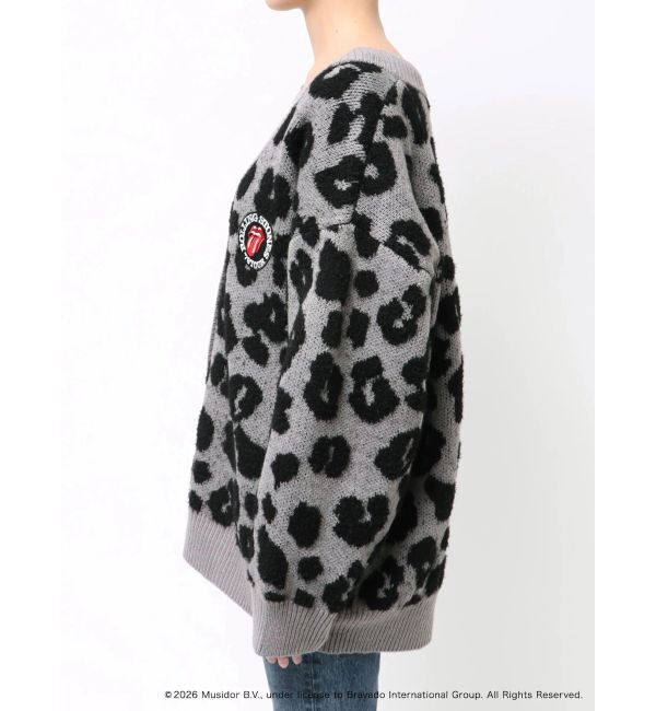 EVRIS「【ザ・ローリング・ストーンズ】Vネックカーディガン」|カーディガン|