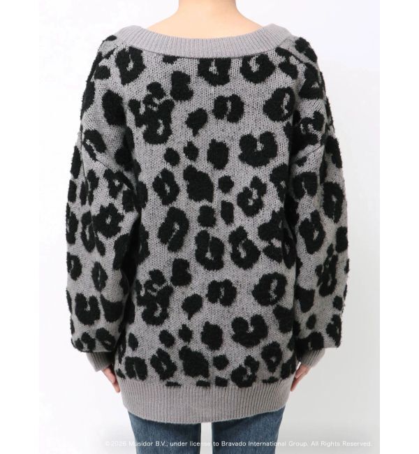 EVRIS「【ザ・ローリング・ストーンズ】Vネックカーディガン」|カーディガン|