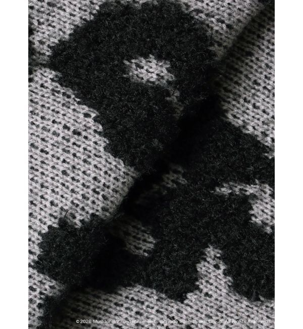 EVRIS「【ザ・ローリング・ストーンズ】Vネックカーディガン」|カーディガン|