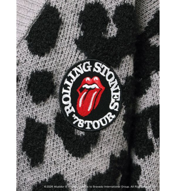 EVRIS「【ザ・ローリング・ストーンズ】Vネックカーディガン」|カーディガン|