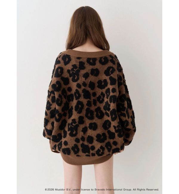 EVRIS「【ザ・ローリング・ストーンズ】Vネックカーディガン」|カーディガン|