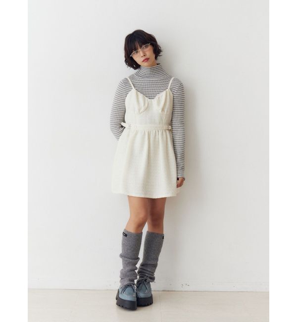 jouetie「ツイードキャミワンピース」|ワンピース|