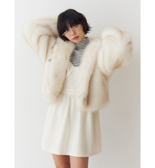 jouetie「ツイードキャミワンピース」|ワンピース|