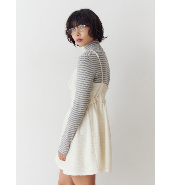 jouetie「ツイードキャミワンピース」|ワンピース|